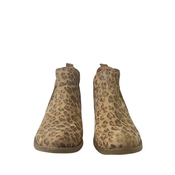 Matisse Size 8.5 Wilder Leopard Print Nubuck Leather Bootie - Picture 2 of 8